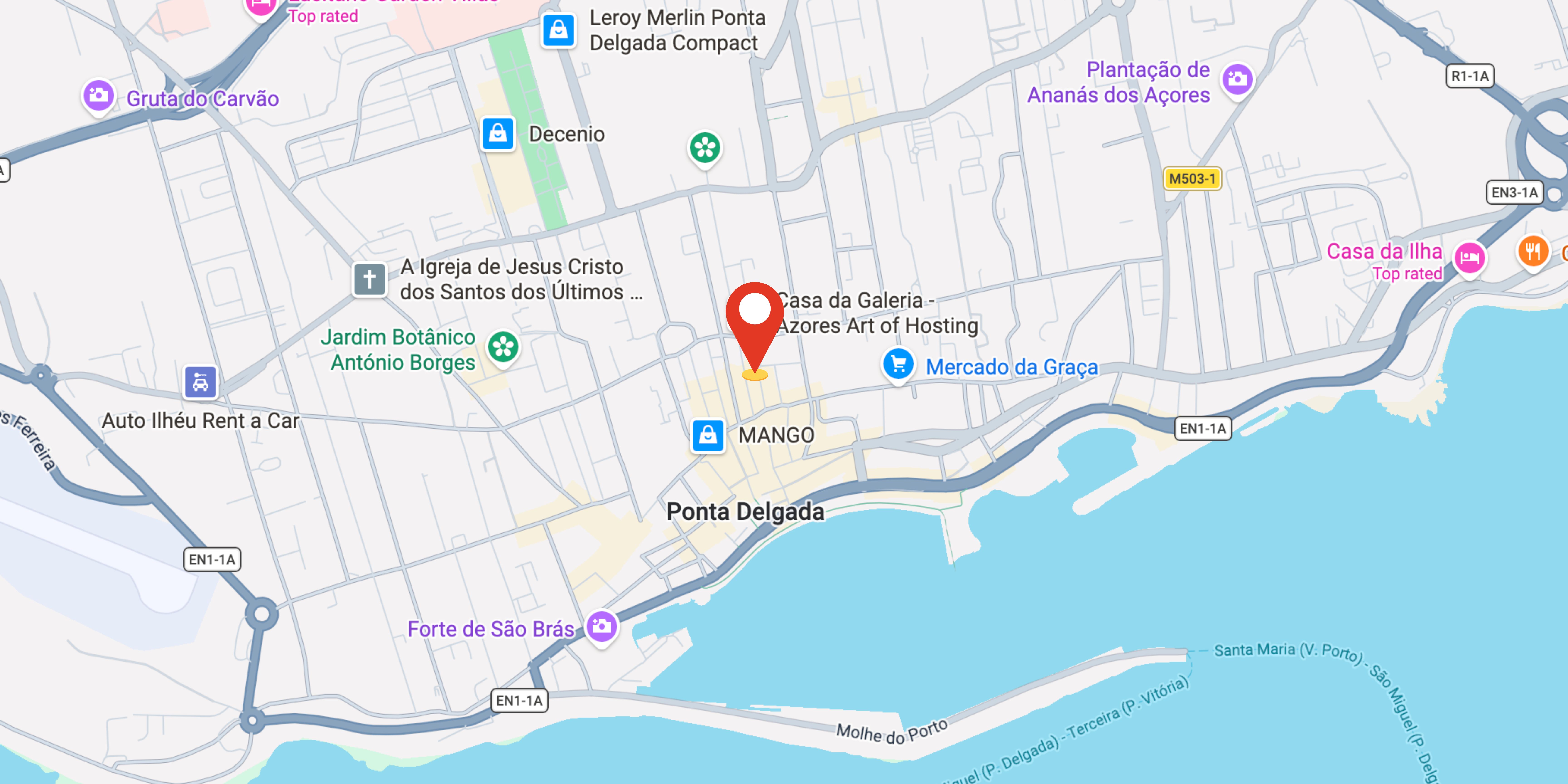 Localização da Loja